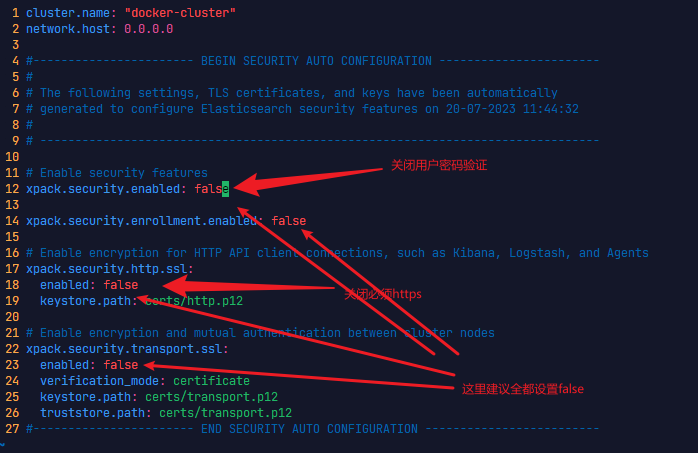 docker安装单机es8(elasticsearch 8.8.1) / 关闭ssl并修改密码8841 作者:庶民 帖子ID:436 