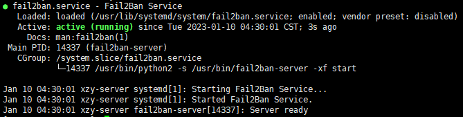 解决宝塔使用&quot;Fail2ban防爆破&quot;插件时出现错误的问题6269 作者:admin 帖子ID:623 